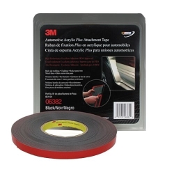 ACRYLIC FOAM TAPE BLACK 1/2" X 20 YDS.